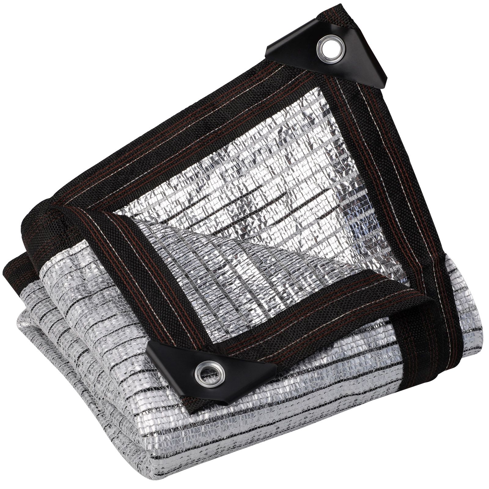 Aluminum Foil Insulation Shade Net Sunshade Cover Sun Shade Sail for Lawns Gardens Swimming Pools - Image 6
