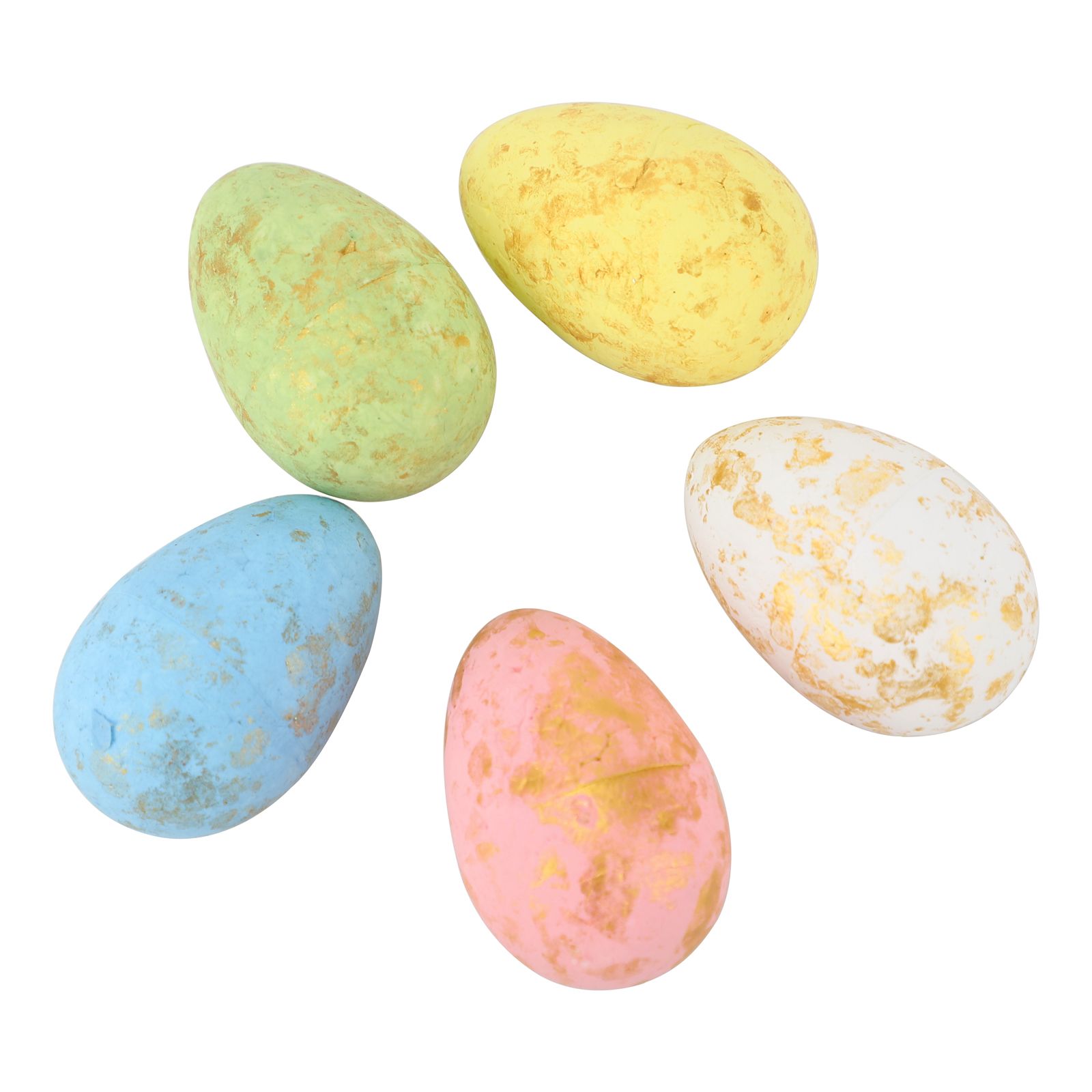 Easter Eggs Ornament Mini Foam Egg with Basket for Crafts and Spring Easter Party Decorations - Image 3