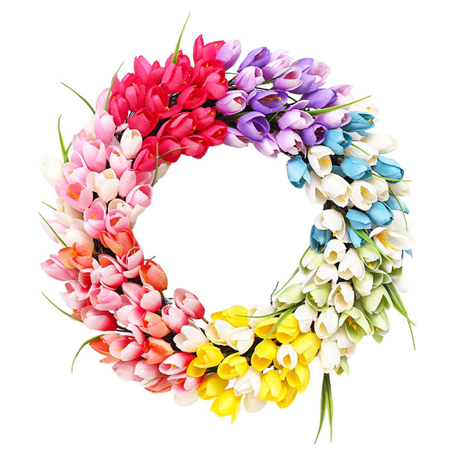Wreath Simulation Flower Garland Garden Home Decoration - Image 1