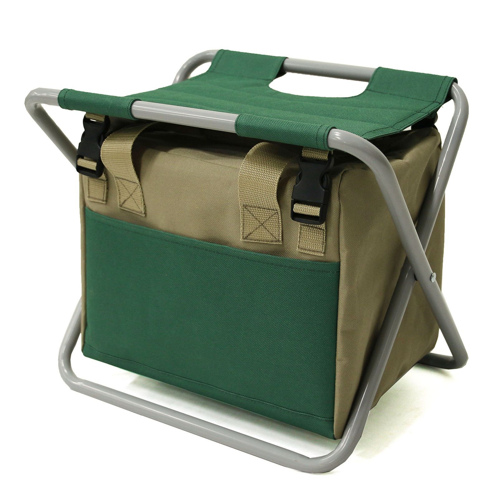 Removable Garden Tool Bench Folding Garden Stool Multifunction Gardening Tool Organizer Stool - Image 2