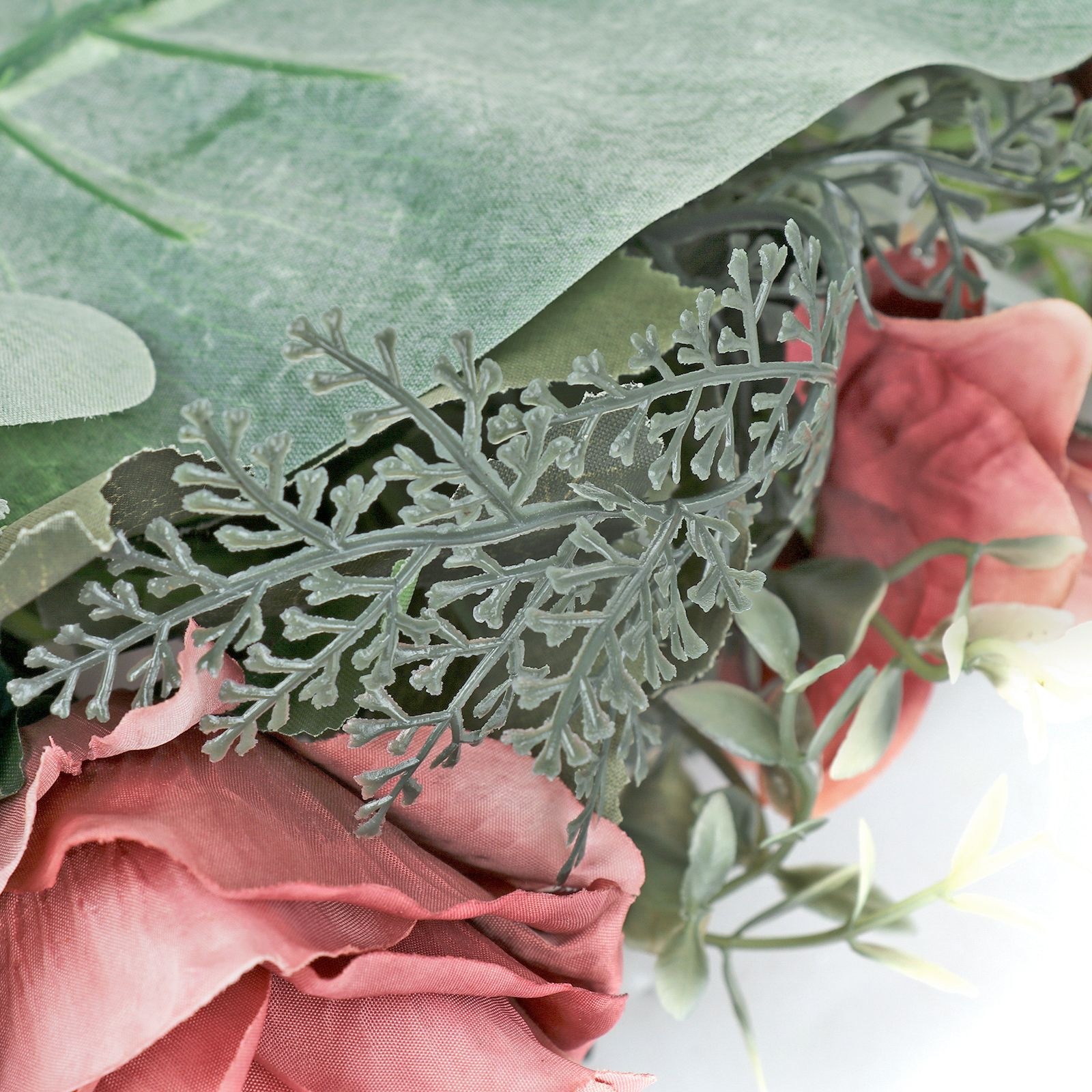 Artificial Flower Decoration Artificial Rose Flower Wreath Door Threshold Home Wedding Party Wall Decor - Image 3