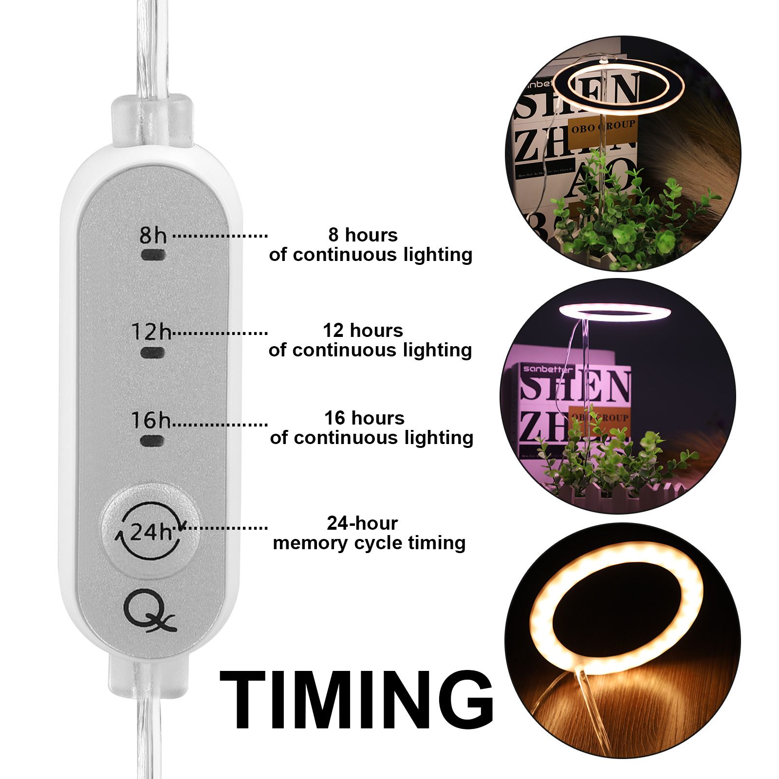 LED Plant Growing Lamp Full Spectrum Indoor Sunlight Plants Growth Lamp for Indoor Plant Veg Flower - Image 6
