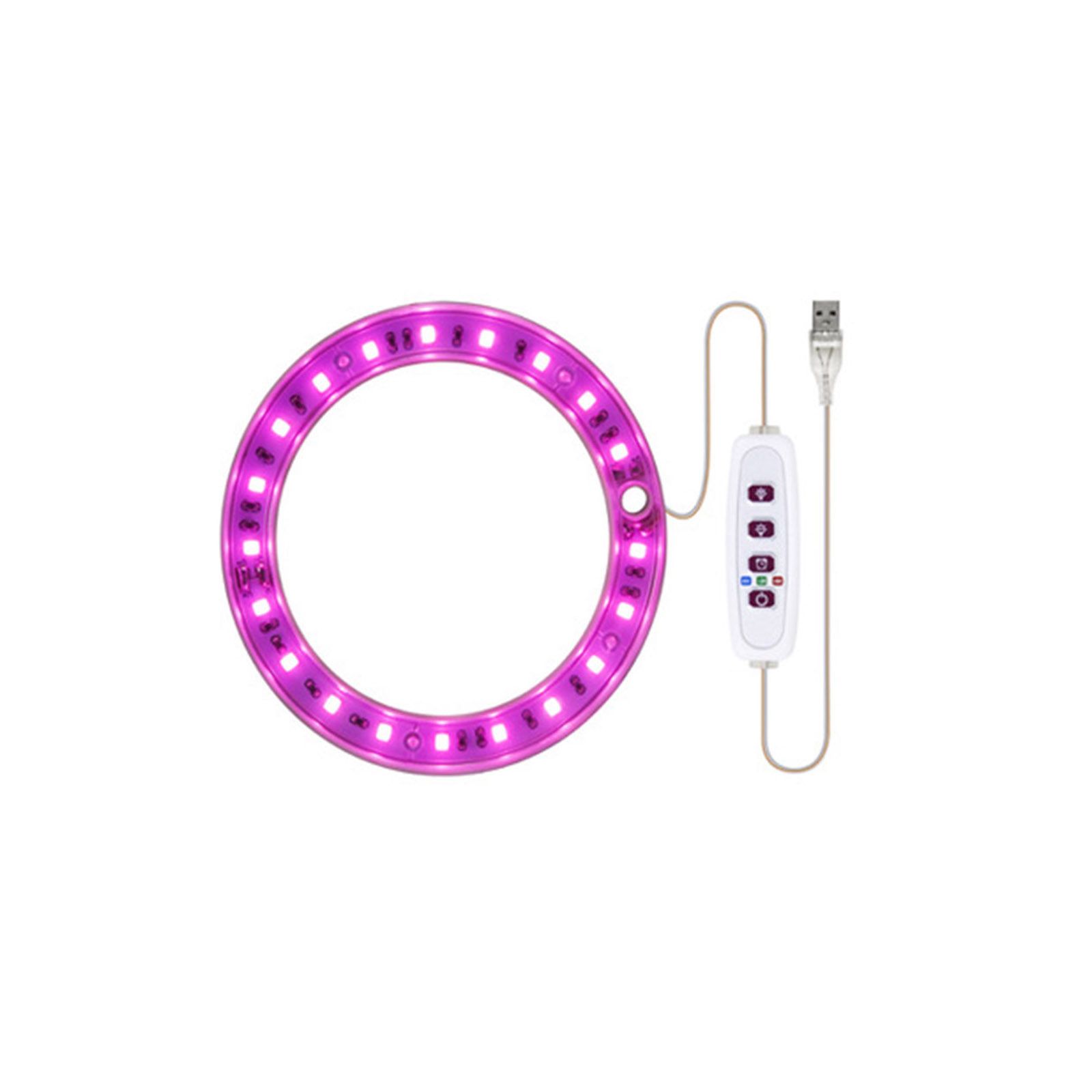 LED Plant Grow Light 5 Dimmable Modes Timing USB LED Plant Lamp for Succulents Potted Plants - Image 6