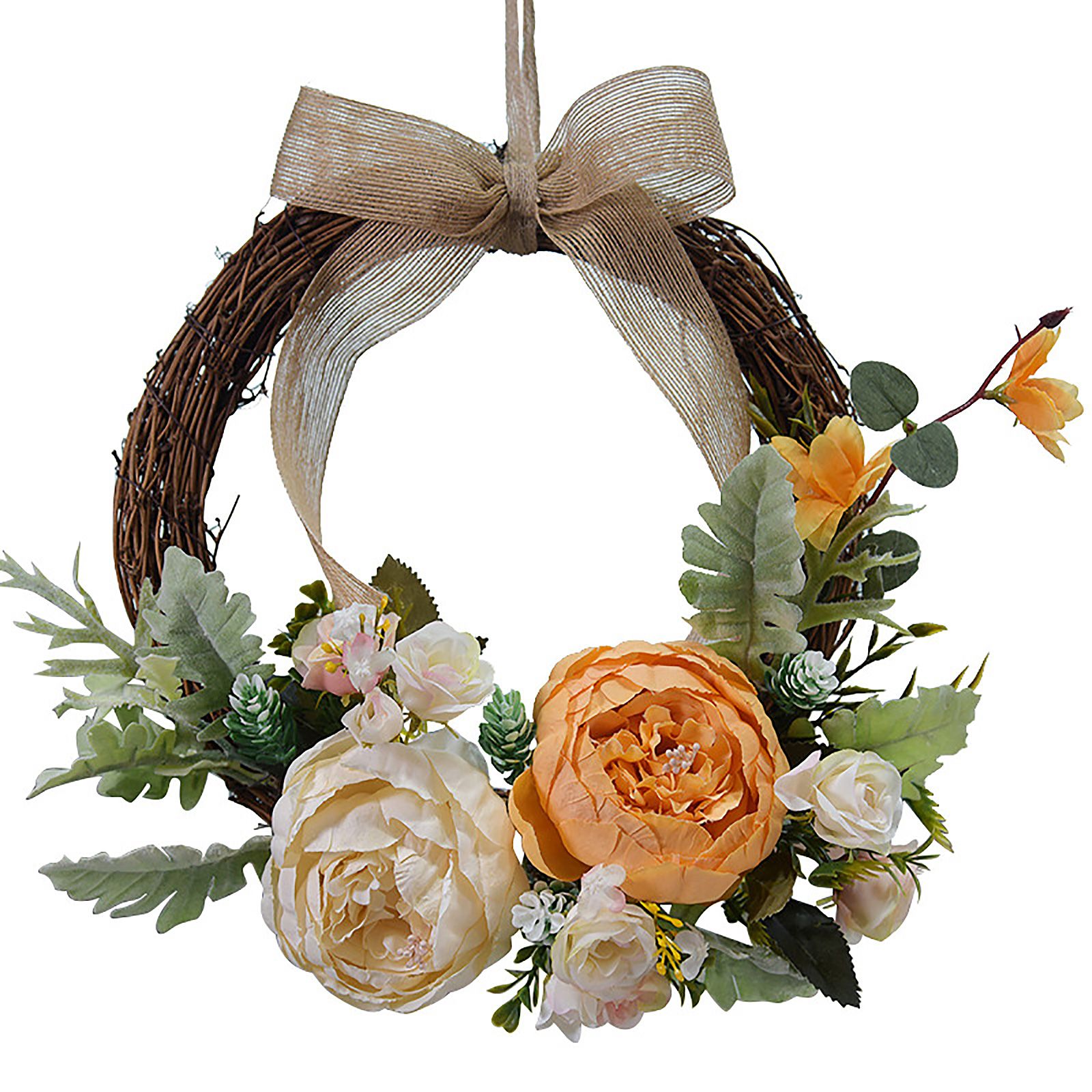 Simulation Peony Garland Outdoor Decoration Garland Wedding Home Door Decoration - Image 1