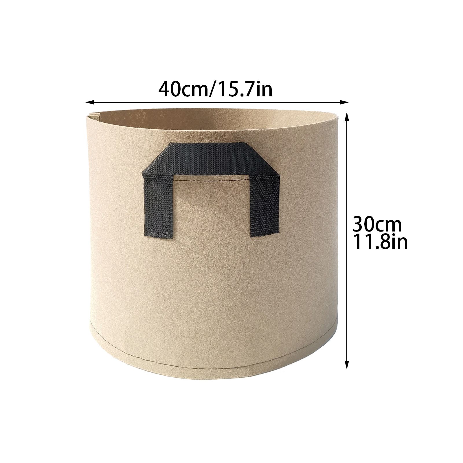 5pcs Planter Bag Breathable Reusable Thickened Plant Grow Pot With Dual Handles for Flowers Vegetables 10 Gallons - Image 8