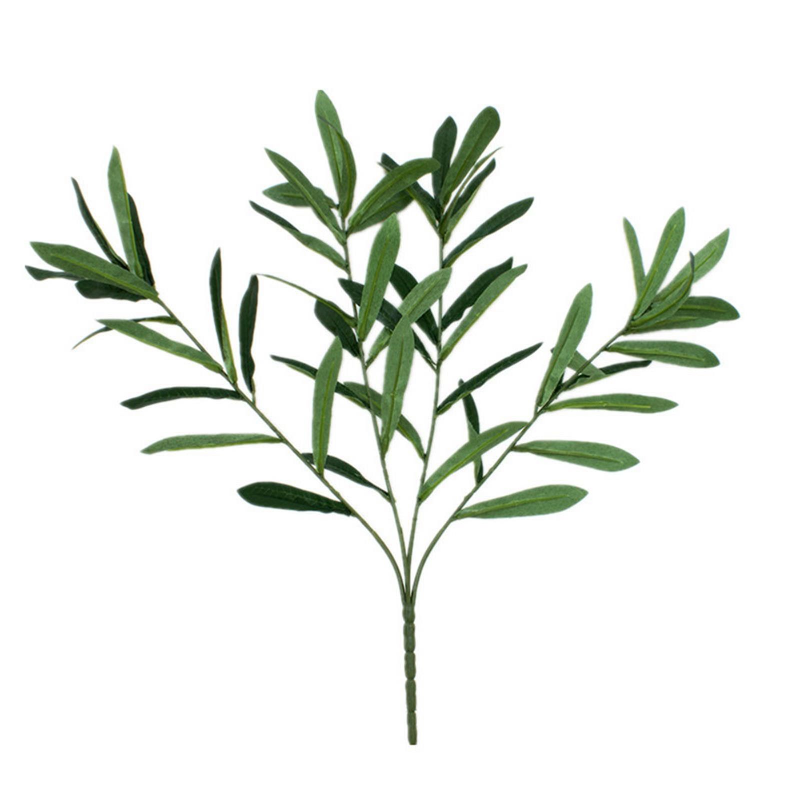 Artificial Olive Leaves Decoration Home Leaves Decoration for Wedding Garden - Image 1