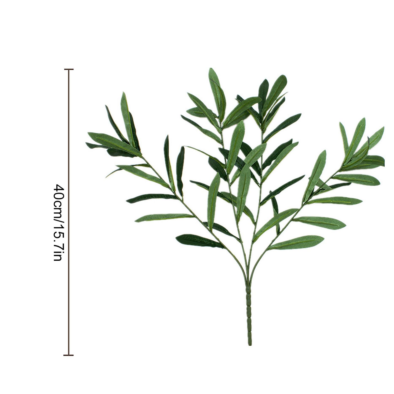 Artificial Olive Leaves Decoration Home Leaves Decoration for Wedding Garden - Image 4