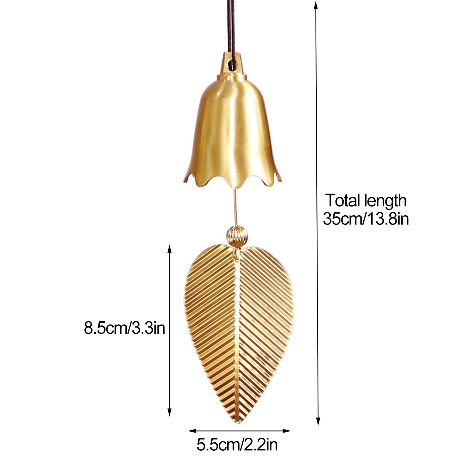 Wind Chimes Waterproof Windproof Metal Beautiful Elegant Vintage Bell Wind Chimes for Garden Courtyard Balcony Window - Image 6