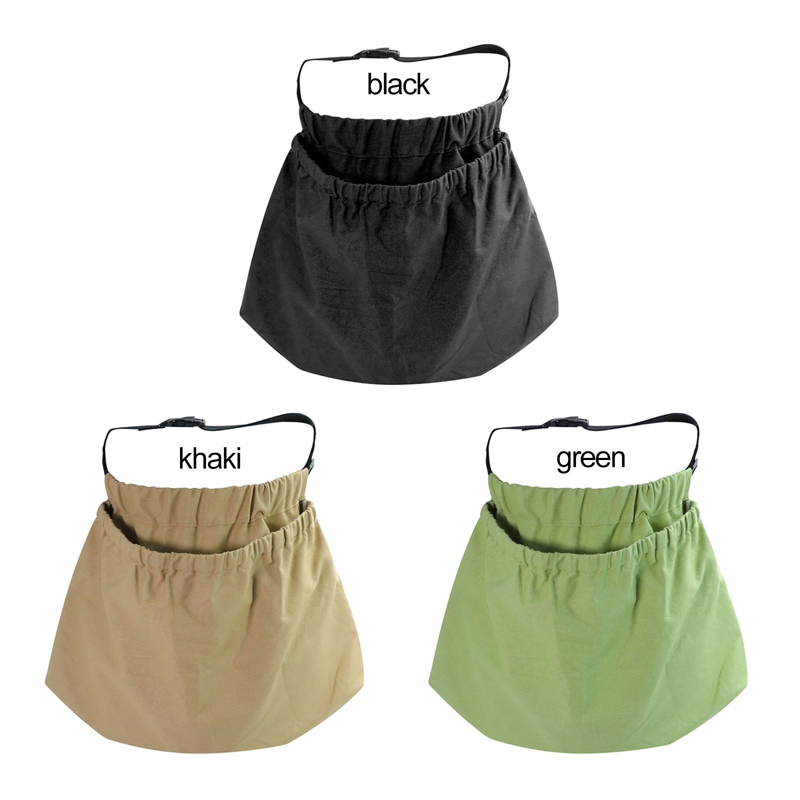 Berry Foraging Bag Multipurpose Durable Nylon Fruit Foraging Storage Bag with Buckle - Image 8