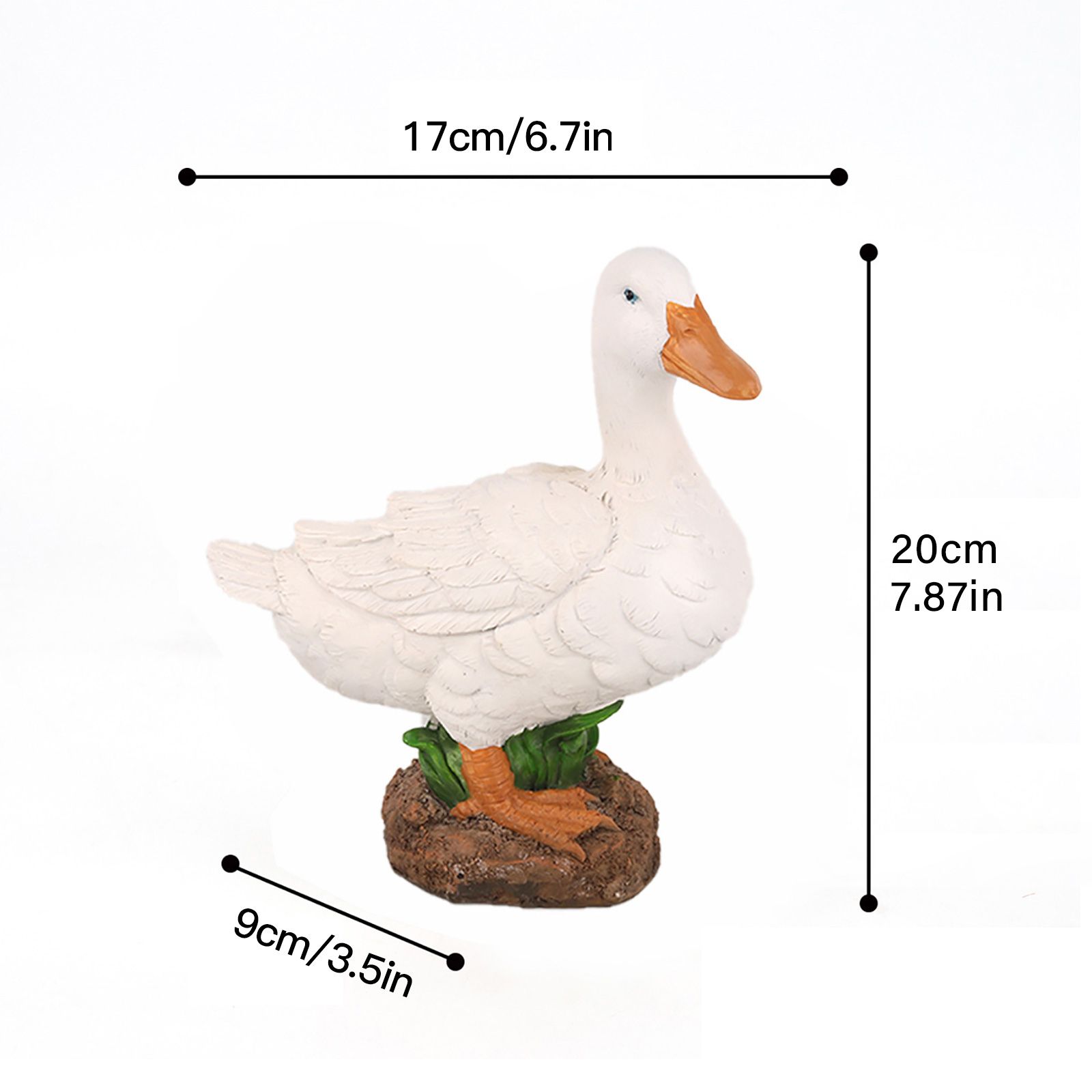Outdoor Simulation Duck Decoration Garden Pool Water Landscape Decoration Layout Resin Decoration - Image 4