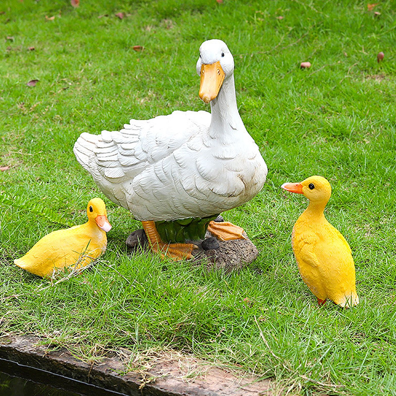 Outdoor Simulation Duck Decoration Garden Pool Water Landscape Decoration Layout Resin Decoration - Image 8