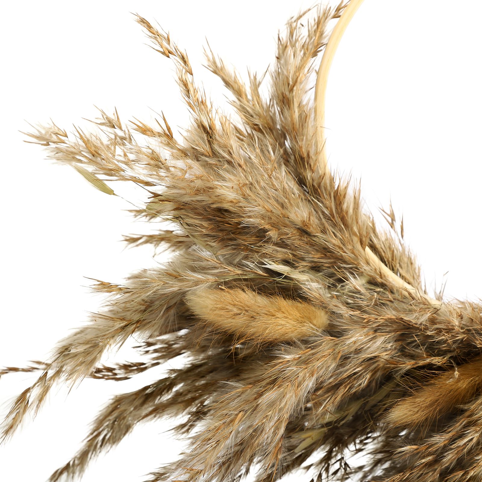 Pampas Grass Wreath Lovely Fluffy Full Wall Wreaths for Living Room Bedroom Study - Image 5