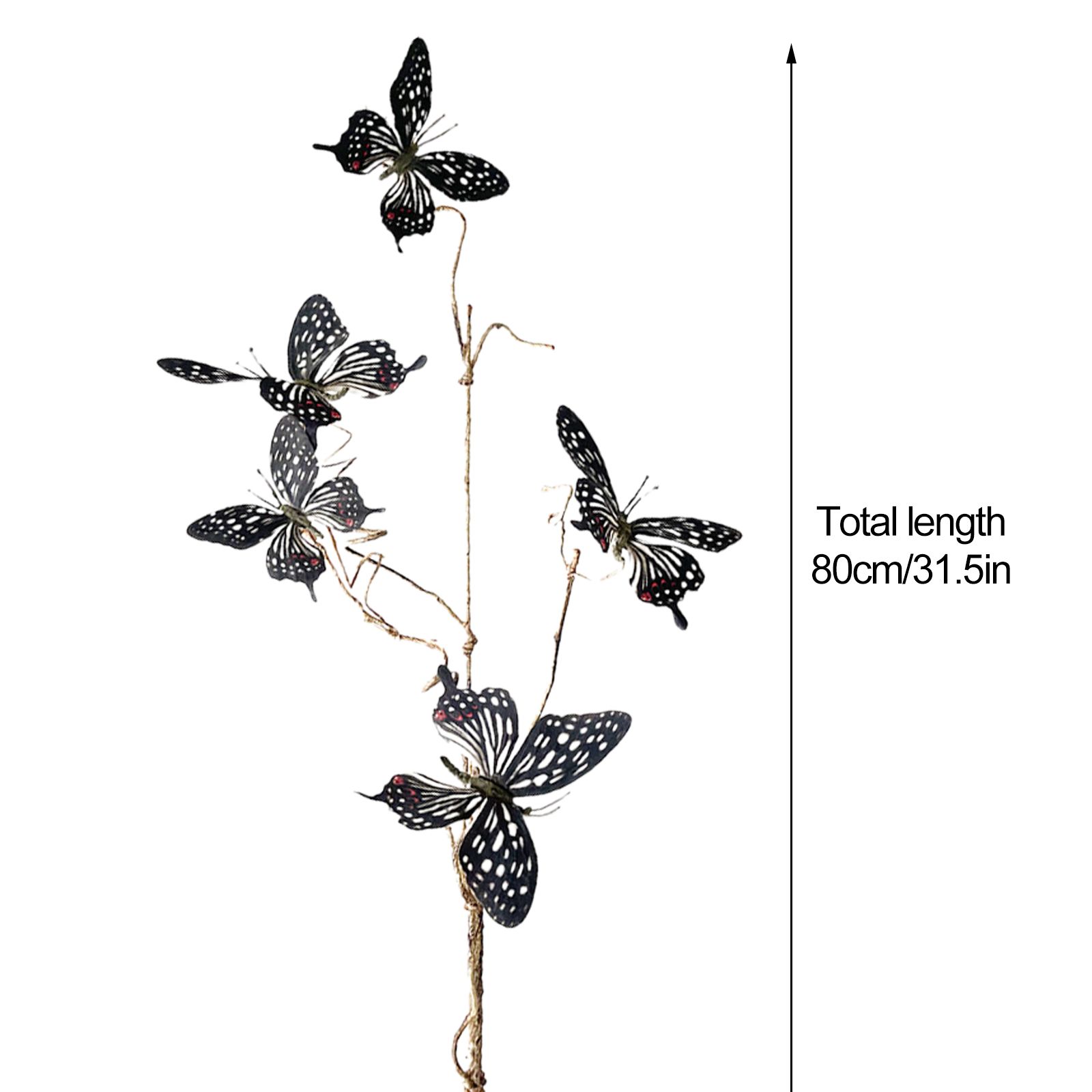 Artificial Branch Lifelike DIY 3D Stakes Decor for Home Garden Party Wedding - Image 8