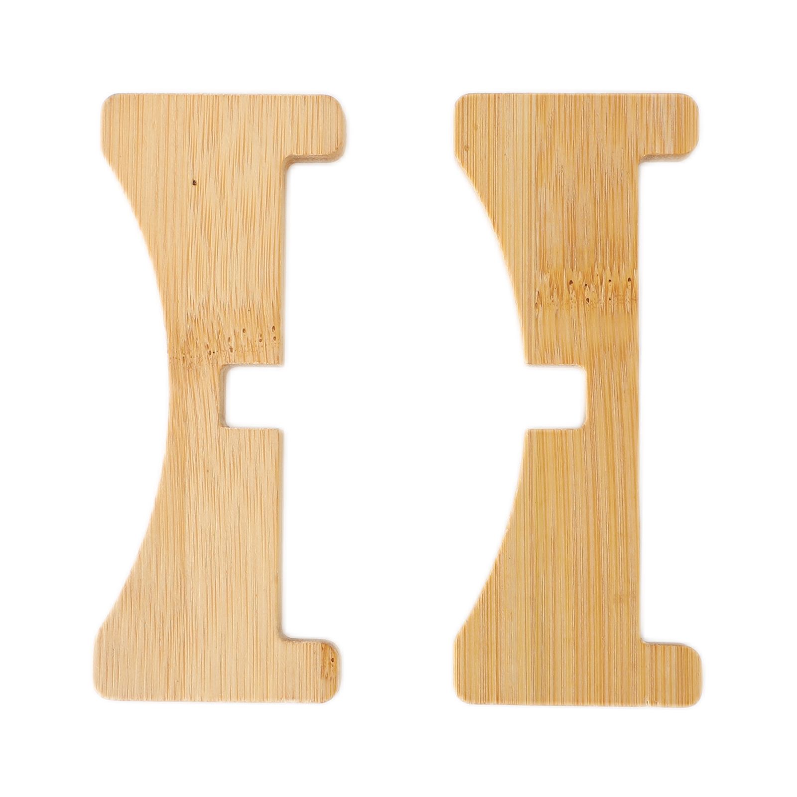 Plant Stand Bamboo Flower Pot Tray Cross Shaped Multifunction for Pet Home Kitchen 17.5x5cm - Image 5