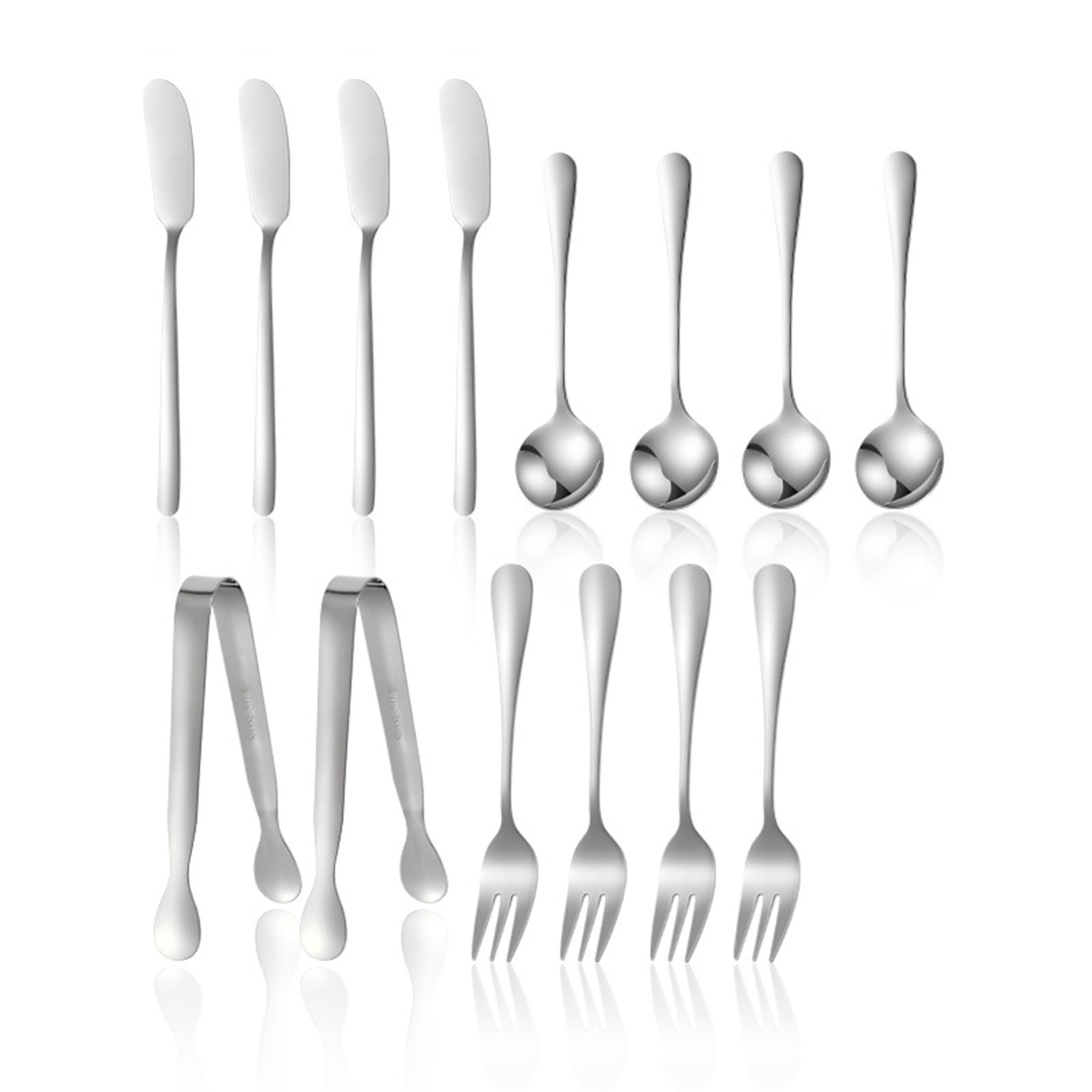 Cheese Tool Set Cheese Butter Spreader Knives Set Stainless Steel Cheese Serving Kit for Desserts Appetizers - Image 1