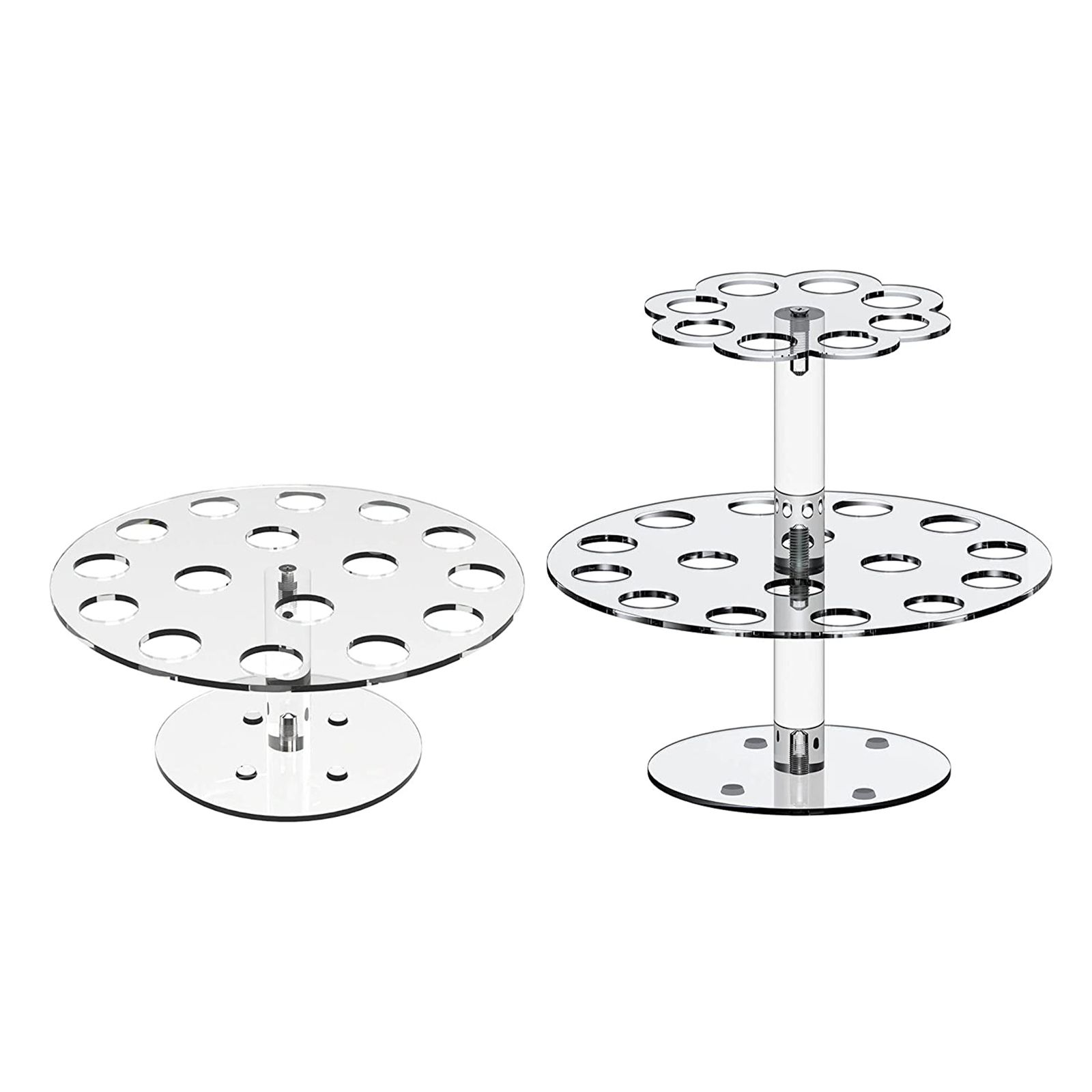 Acrylic Ice Cream Cone Bracket Popcorn Cone Display Rack - Image 8