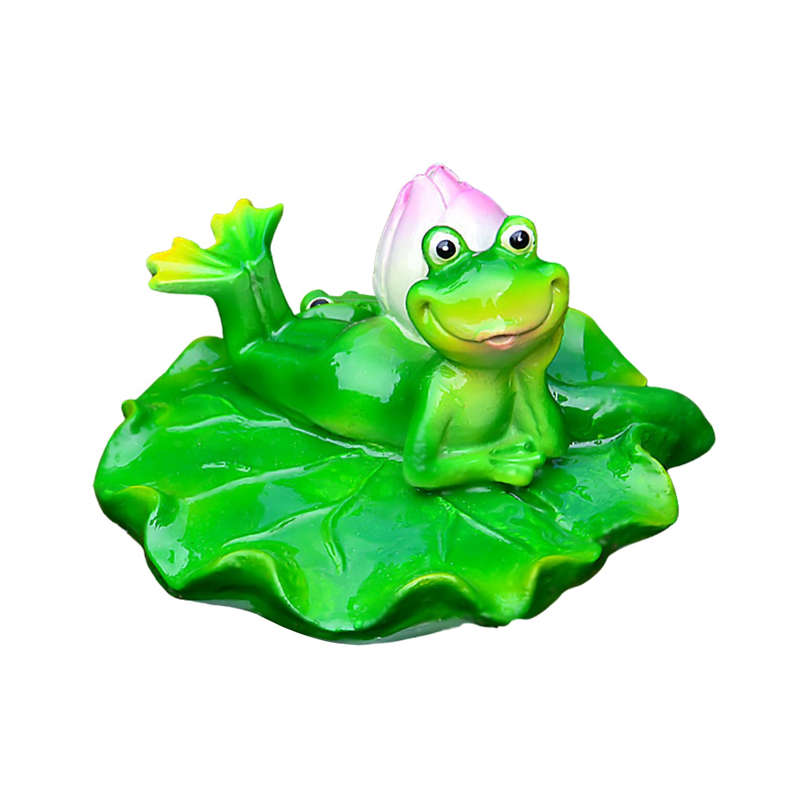Floating Leaf Decoration Resin Fake Leaves Staue Ornament for Pool Fountain Aquarium Water - Image 1