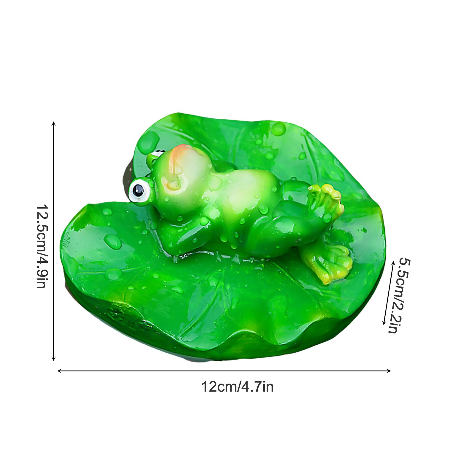 Floating Leaf Decoration Resin Fake Leaves Staue Ornament for Pool Fountain Aquarium Water - Image 3