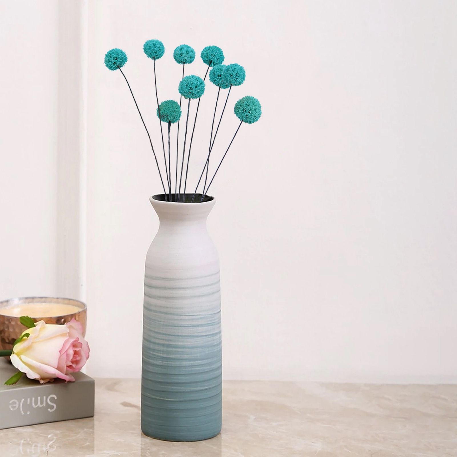 Billy Ball Flowers Dried Flowers Artificial Dried Flowers Home Garden Decoration - Image 8
