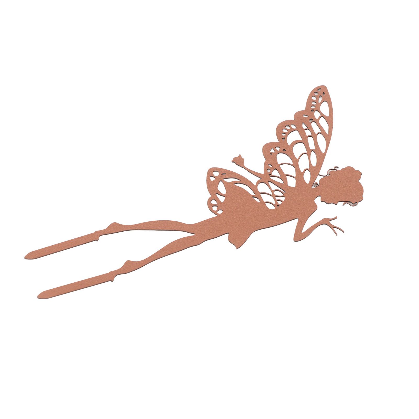 Outdoor Garden Patio Ornaments Flower Fairy Goblin Silhouette Metal Iron Crafts Elf Decoration - Image 5