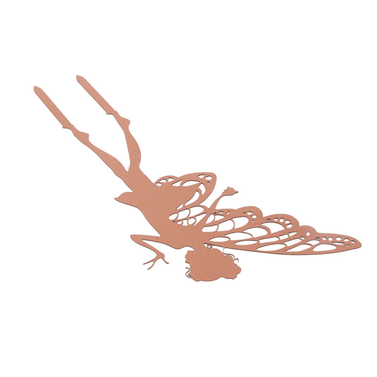 Outdoor Garden Patio Ornaments Flower Fairy Goblin Silhouette Metal Iron Crafts Elf Decoration - Image 6
