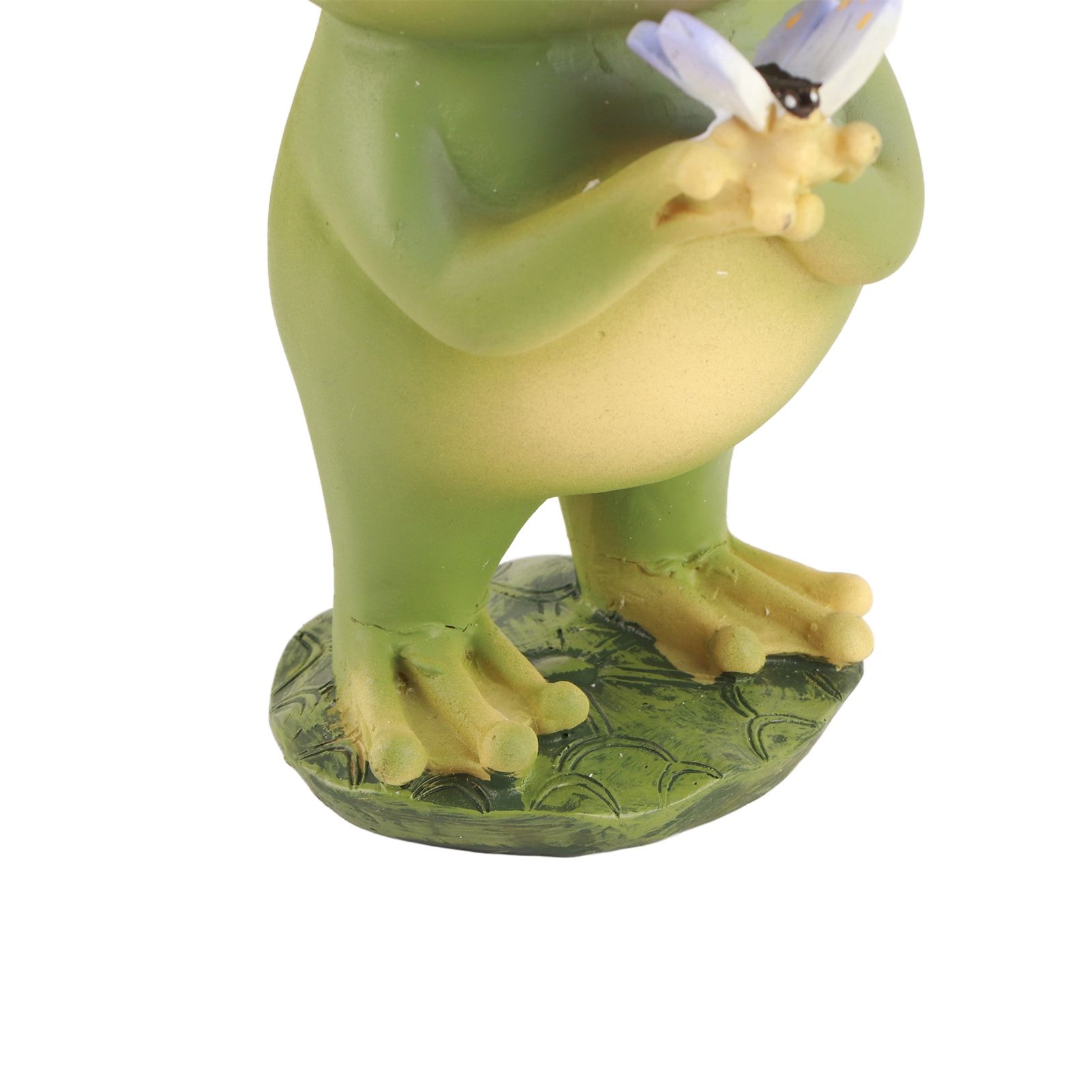 Garden Patio Fence Solar Lights Scare Frog Resin Decorative Ornaments - Image 5