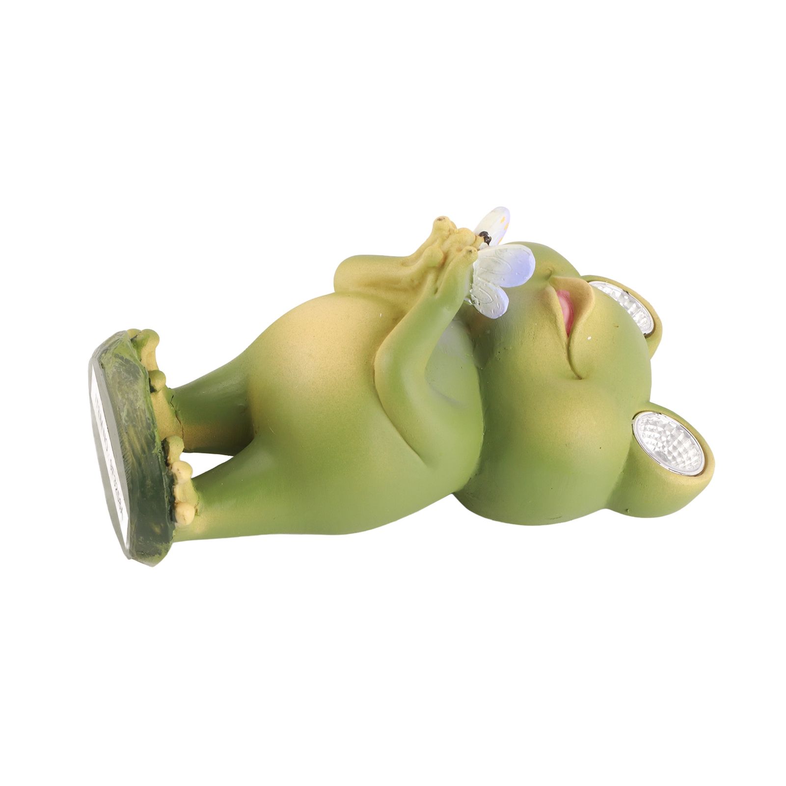 Garden Patio Fence Solar Lights Scare Frog Resin Decorative Ornaments - Image 7