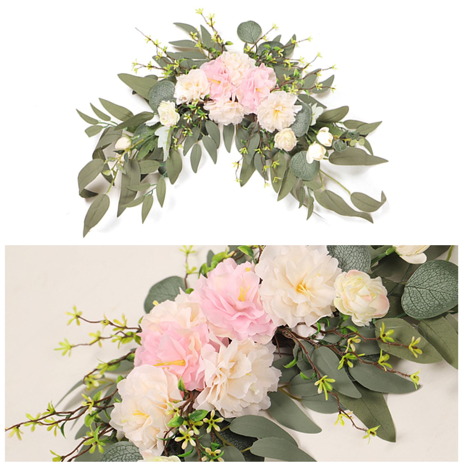 Wedding Welcome Flower Wedding Arch Flower Artificial Bouquet Handmade Fake Flower Decoration - Image 2