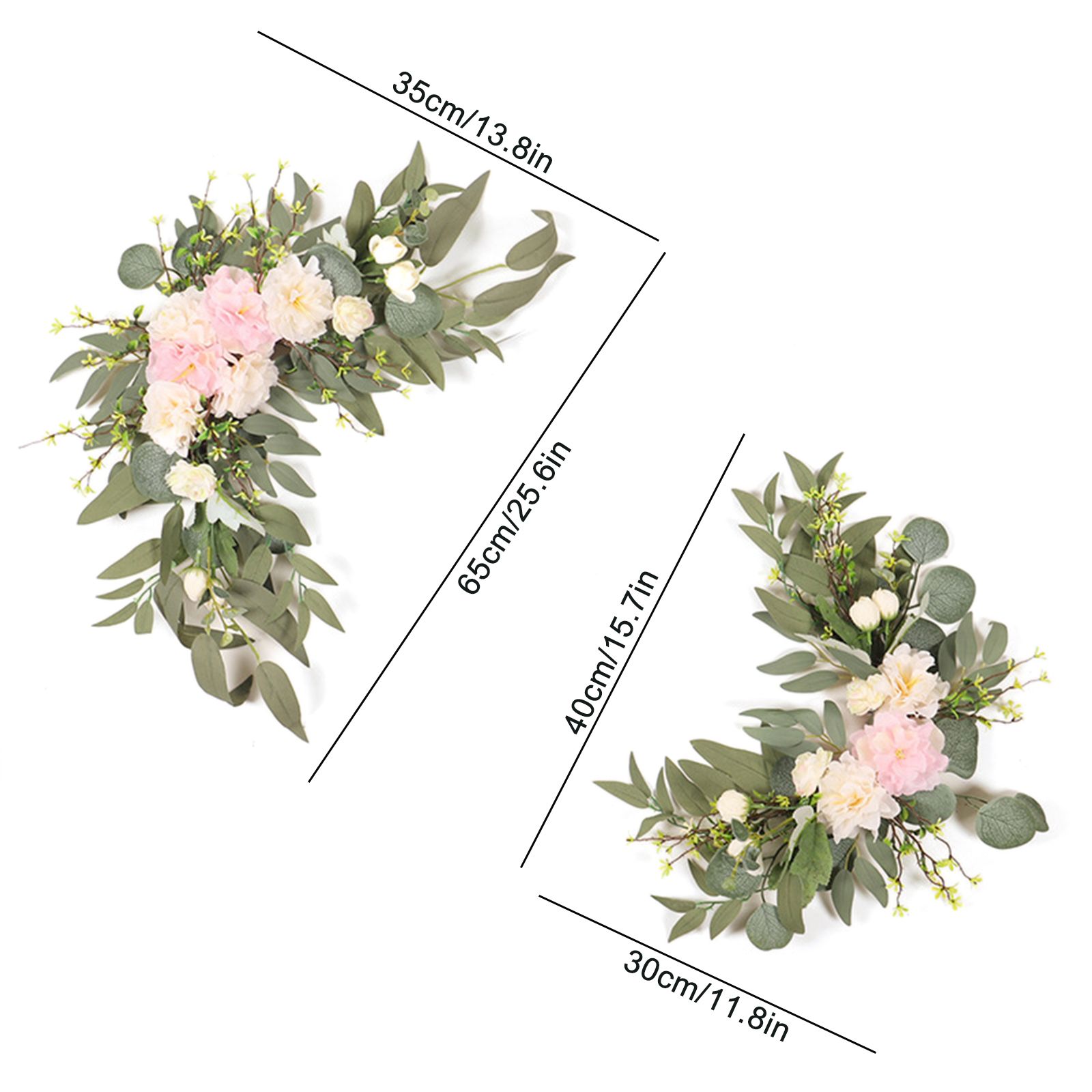 Wedding Welcome Flower Wedding Arch Flower Artificial Bouquet Handmade Fake Flower Decoration - Image 3