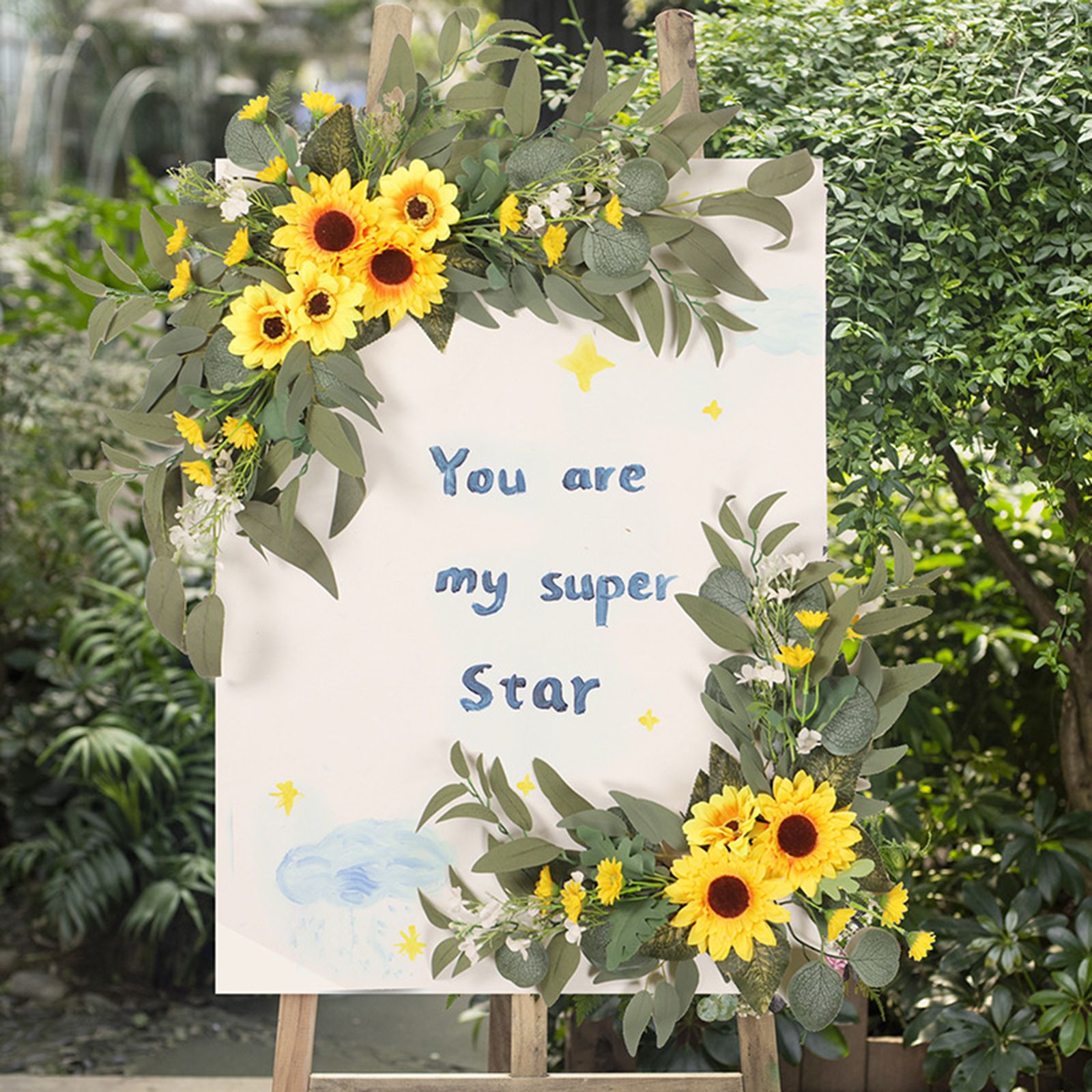 Wedding Welcome Flower Wedding Arch Flower Artificial Bouquet Handmade Fake Flower Decoration - Image 7