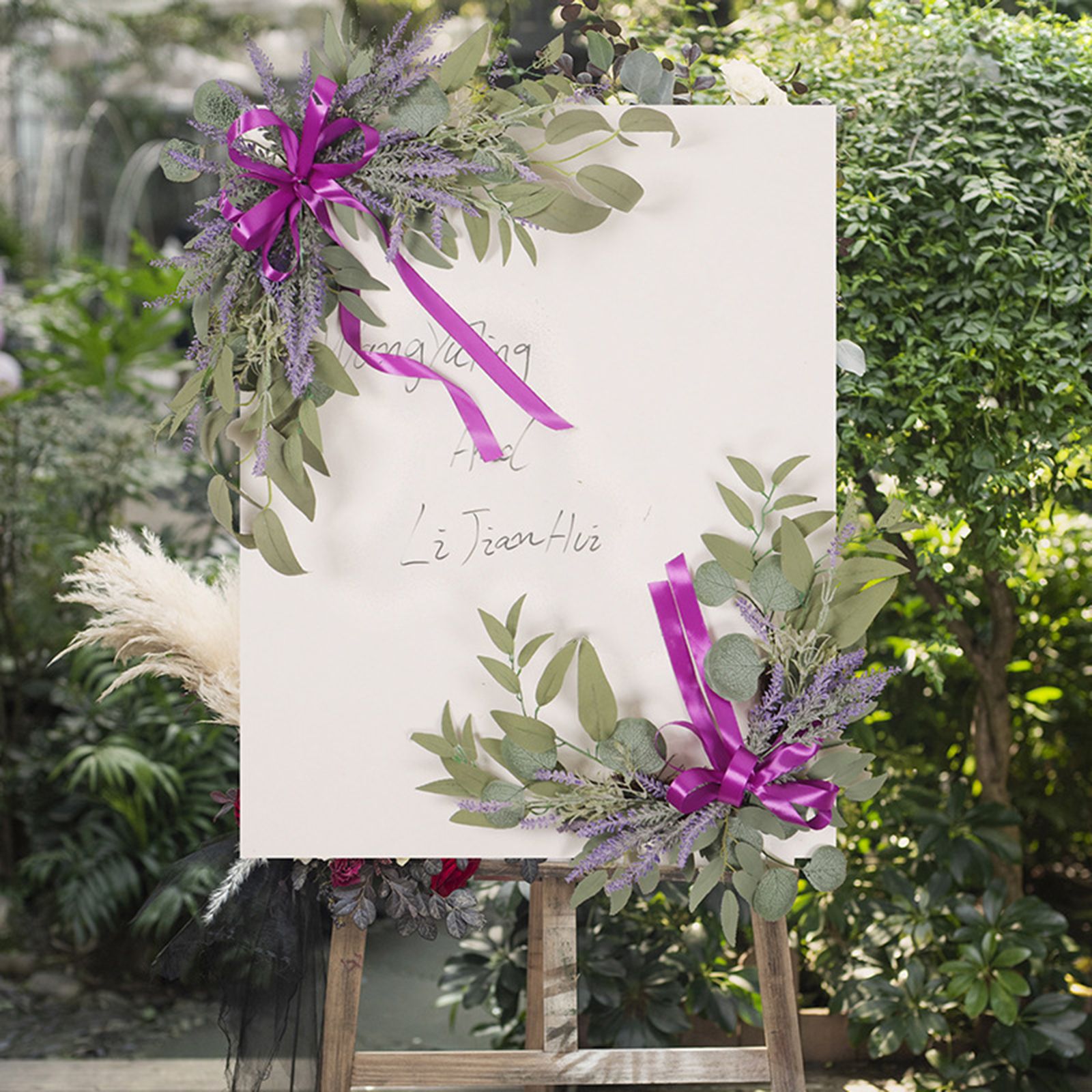 Wedding Welcome Flower Wedding Arch Flower Artificial Bouquet Handmade Fake Flower Decoration - Image 8