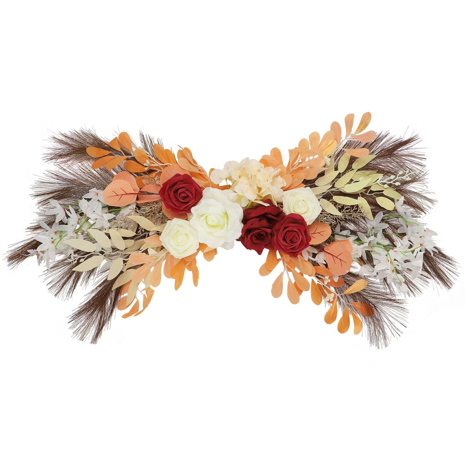 Wedding Decoration Arch Flower Welcome Water Sign Flower Artificial Flowers Swag - Image 2