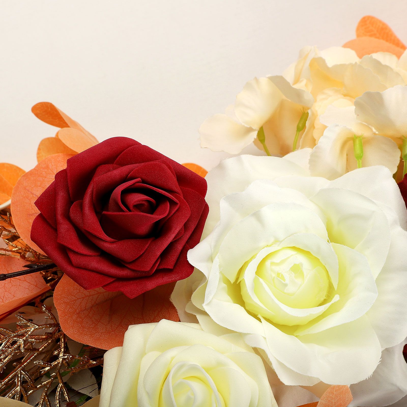 Wedding Decoration Arch Flower Welcome Water Sign Flower Artificial Flowers Swag - Image 8