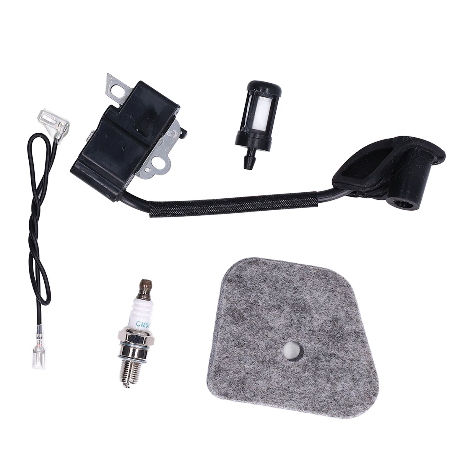 Ignition Coil Module Sponge Spark Plug Oil Filter Suitable for Stihl FS90R FS100R Trimmer High Pressure Package - Image 4