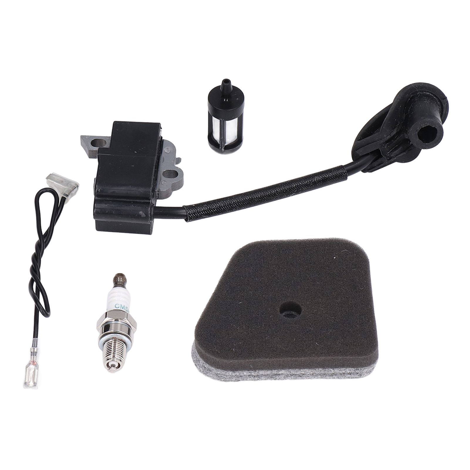 Ignition Coil Module Sponge Spark Plug Oil Filter Suitable for Stihl FS90R FS100R Trimmer High Pressure Package - Image 5