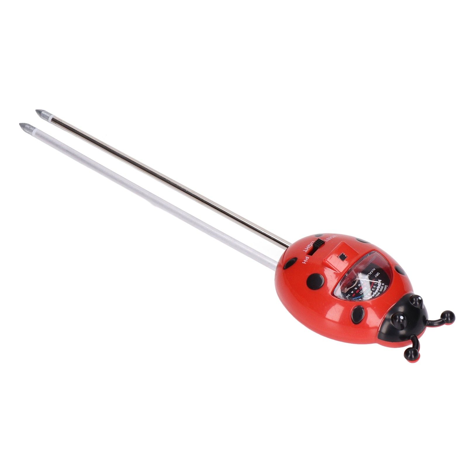 Moisture Meter 3 Calibration Tables Ladybug Shape Simple Operation Multifunction PH Tester - Image 7