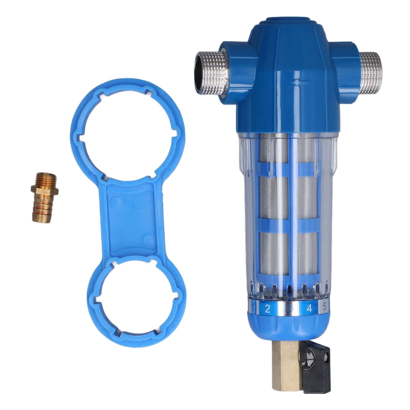 G3/4 External Thread Backwash Filter Sediment Pipe Filter Water Purification Filter for Home Farm - Image 1