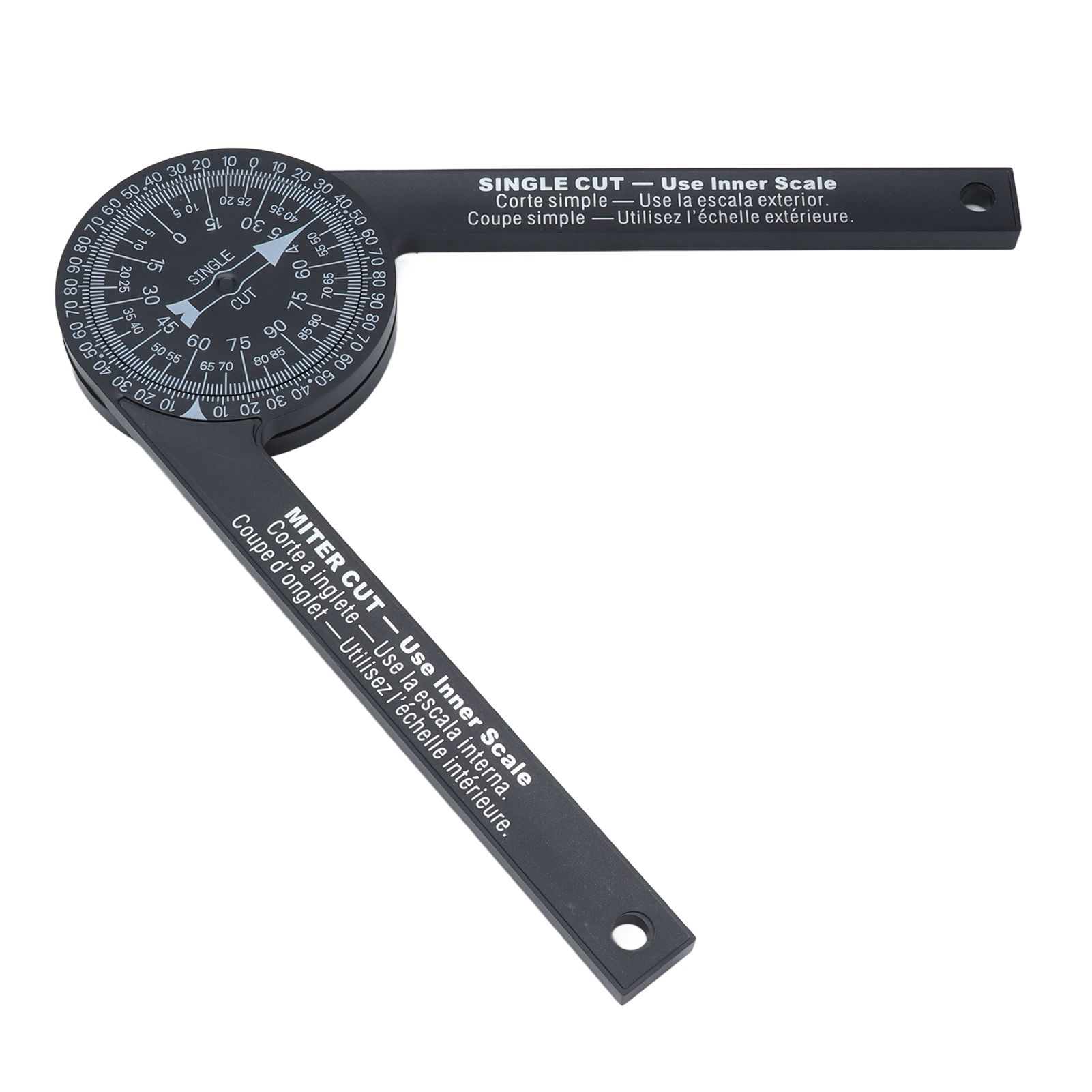 Angle Finder 360 Degrees Easy Measurement Free Rotation Portable Size Accurate Miter Saw Protractor for Woodworking - Image 8