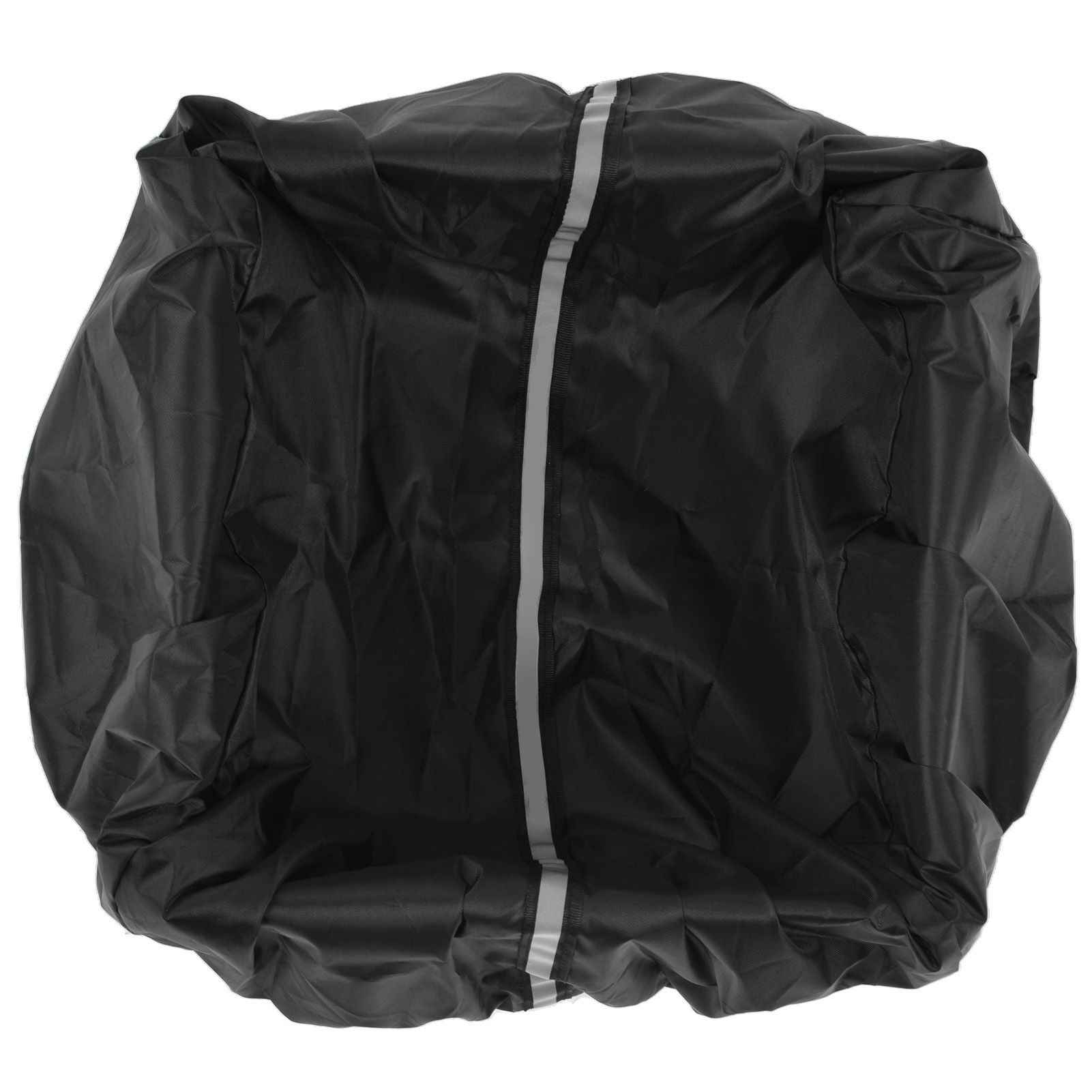 Bike Basket Cover Black Snow Defence Waterproof Dustproof Lightweight Reflect Light Bike Basket Liner - Image 2