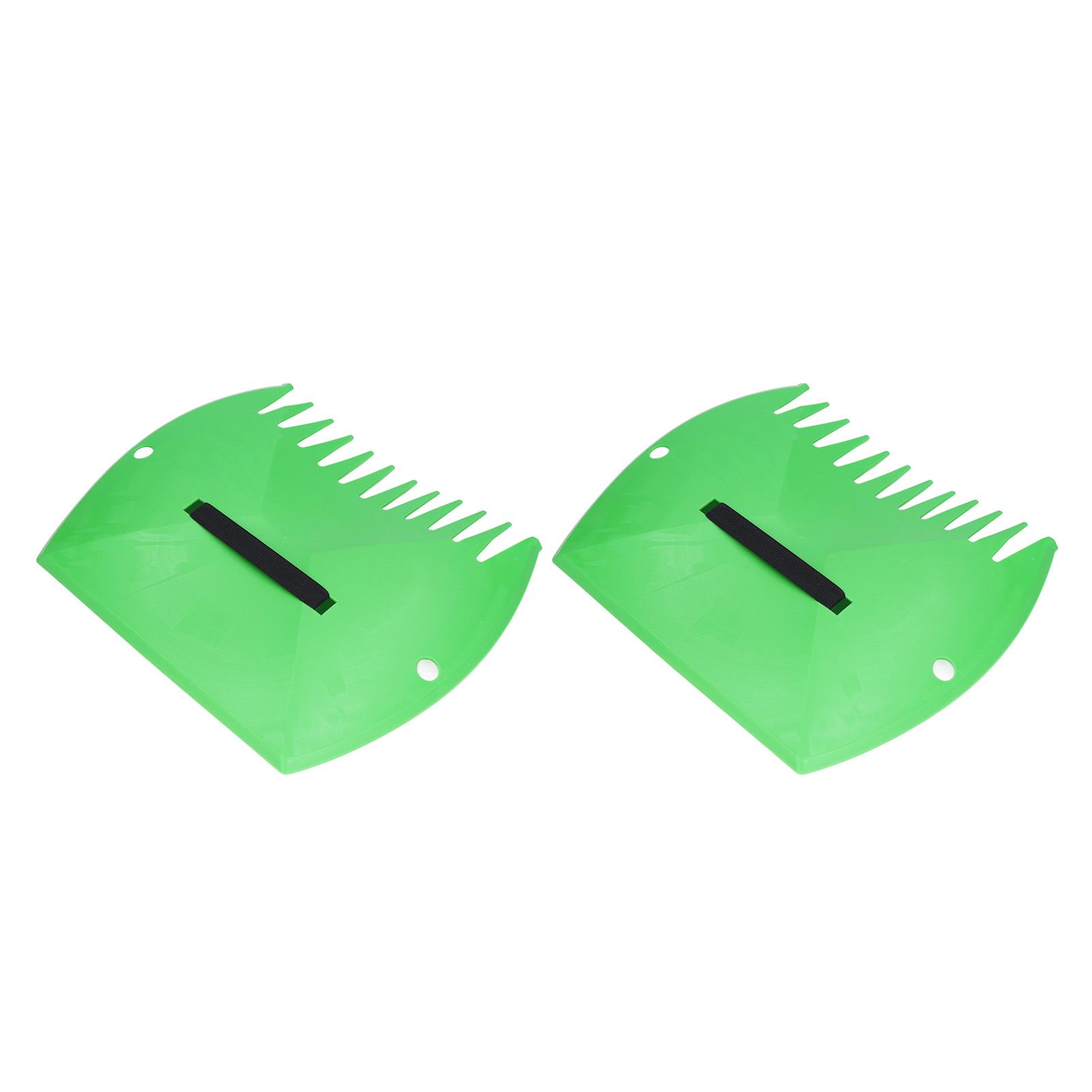 Gardenised Pair of Leaf Scoops Easy to Clean Save Time Leaf Scoops Hand Rakes for Garden and Yard - Image 3