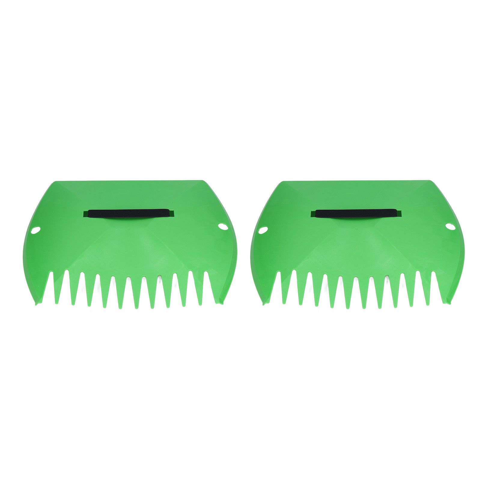 Gardenised Pair of Leaf Scoops Easy to Clean Save Time Leaf Scoops Hand Rakes for Garden and Yard - Image 5