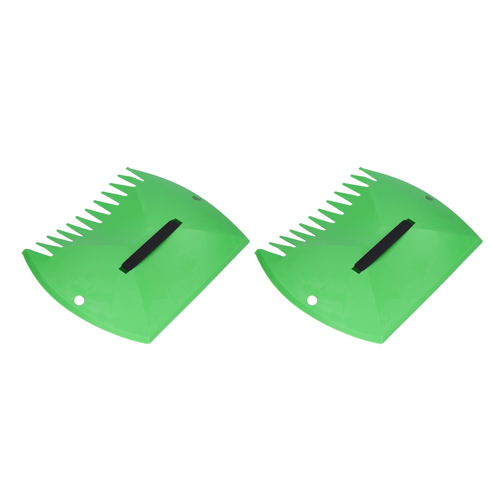 Gardenised Pair of Leaf Scoops Easy to Clean Save Time Leaf Scoops Hand Rakes for Garden and Yard - Image 6