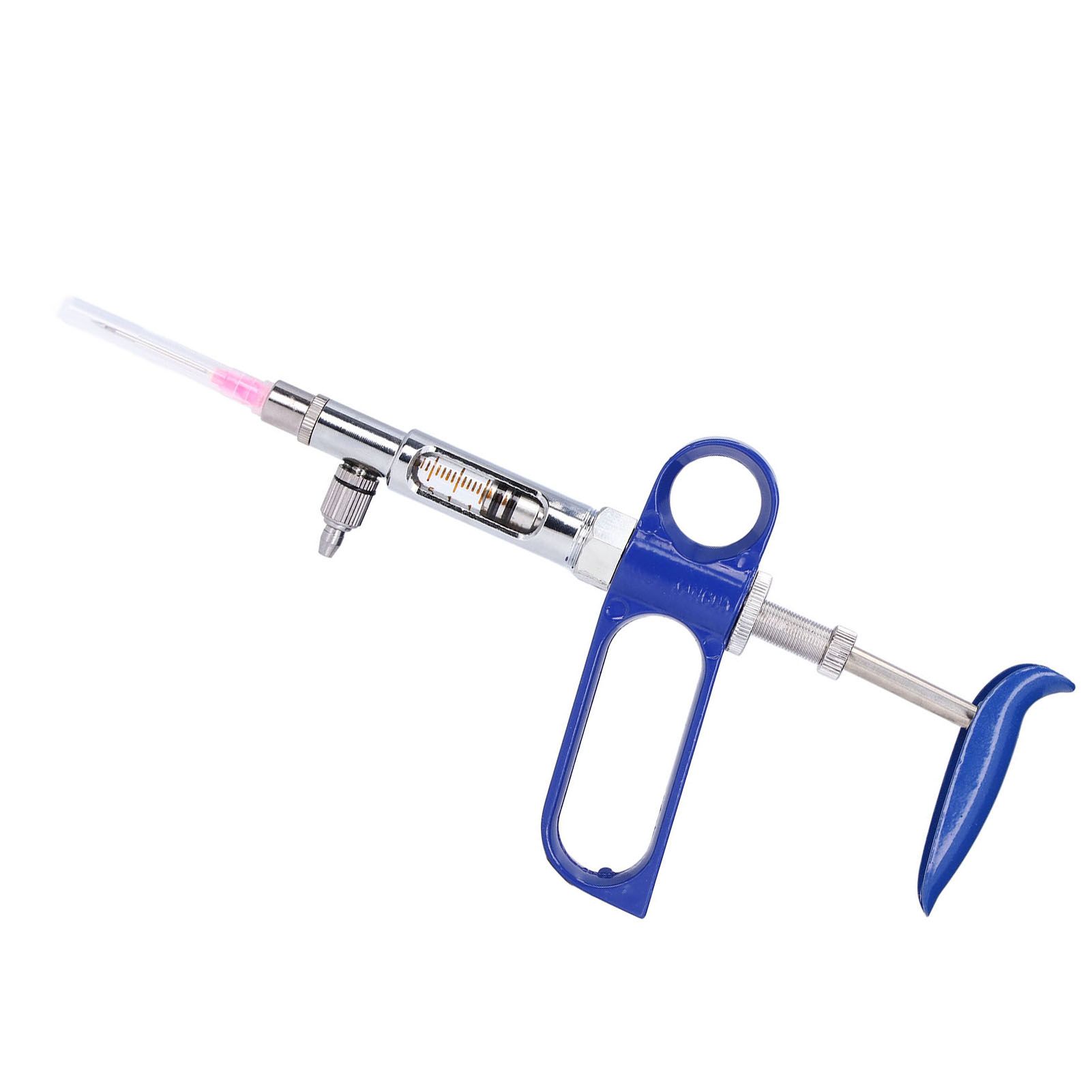 2ml Livestock Syringe Injector Continuous Adjustable Animal Injector for Cattle Sheep Pig Goat - Image 3