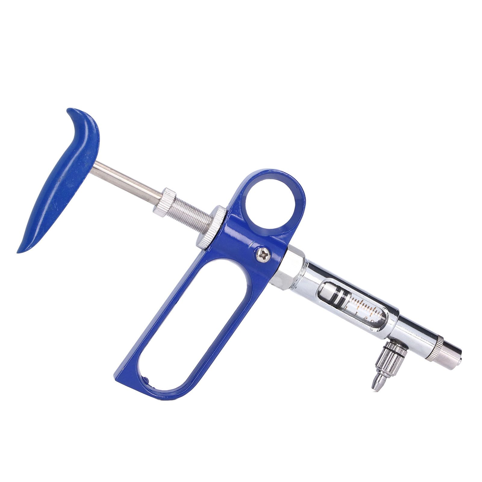 2ml Livestock Syringe Injector Continuous Adjustable Animal Injector for Cattle Sheep Pig Goat - Image 4