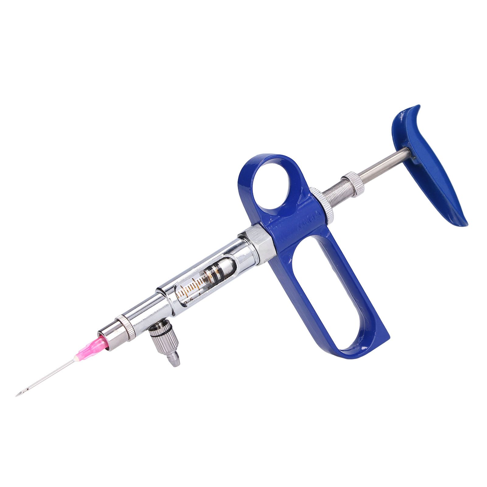 2ml Livestock Syringe Injector Continuous Adjustable Animal Injector for Cattle Sheep Pig Goat - Image 8