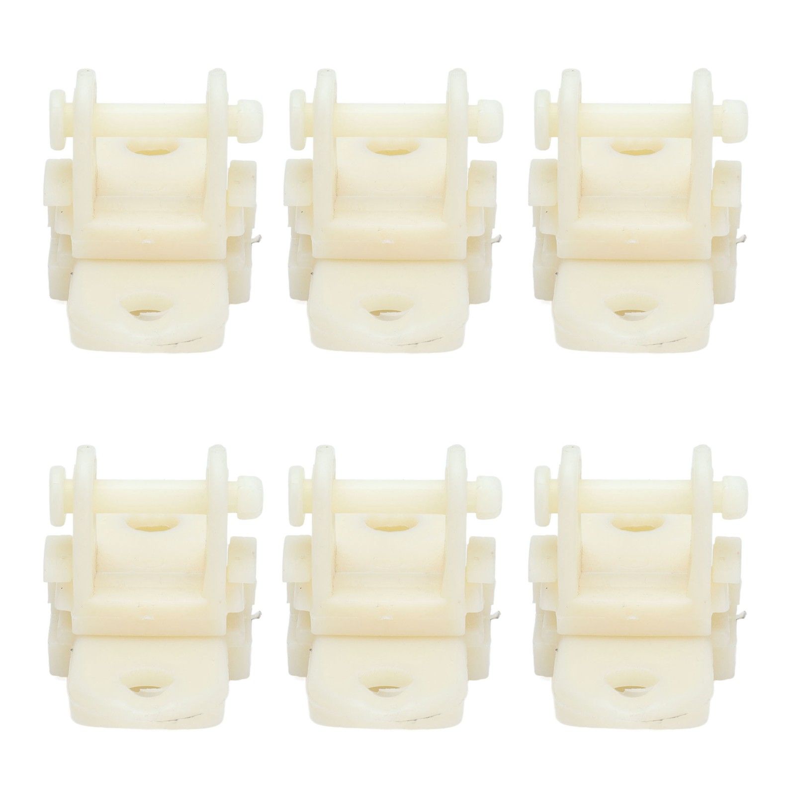 15pcs Greenhouses Pulley Plastic White Durable Ventilator Pulley Wheel for Agriculture Livestock Farms Greenhouses - Image 2
