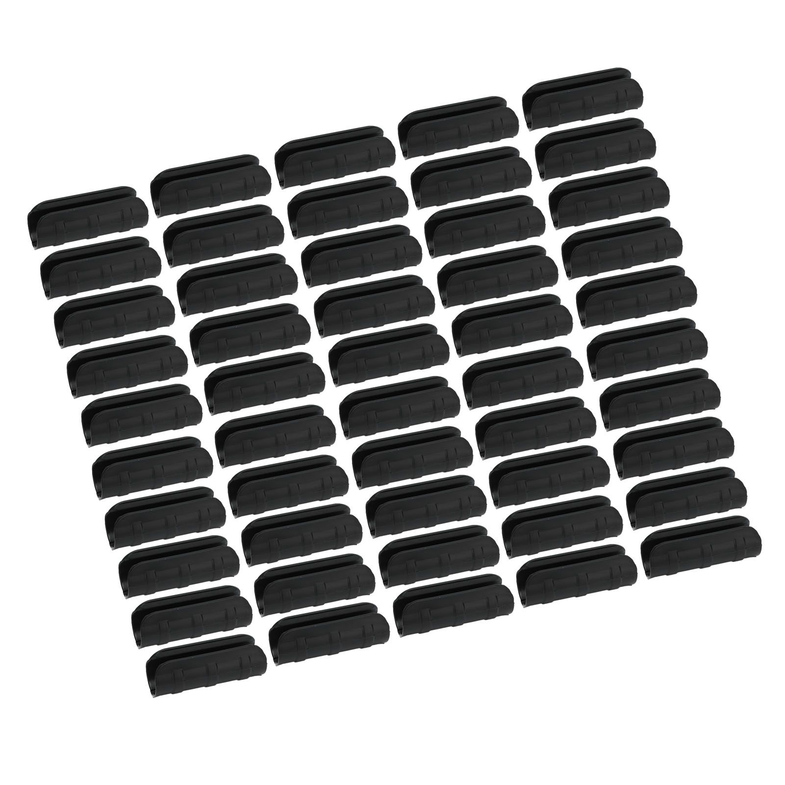 50PCS 10cm Greenhouse Film Clamp Heat Resistant Tube Clip Gardening Frame Pipe Clip for GardenBlack - Image 2