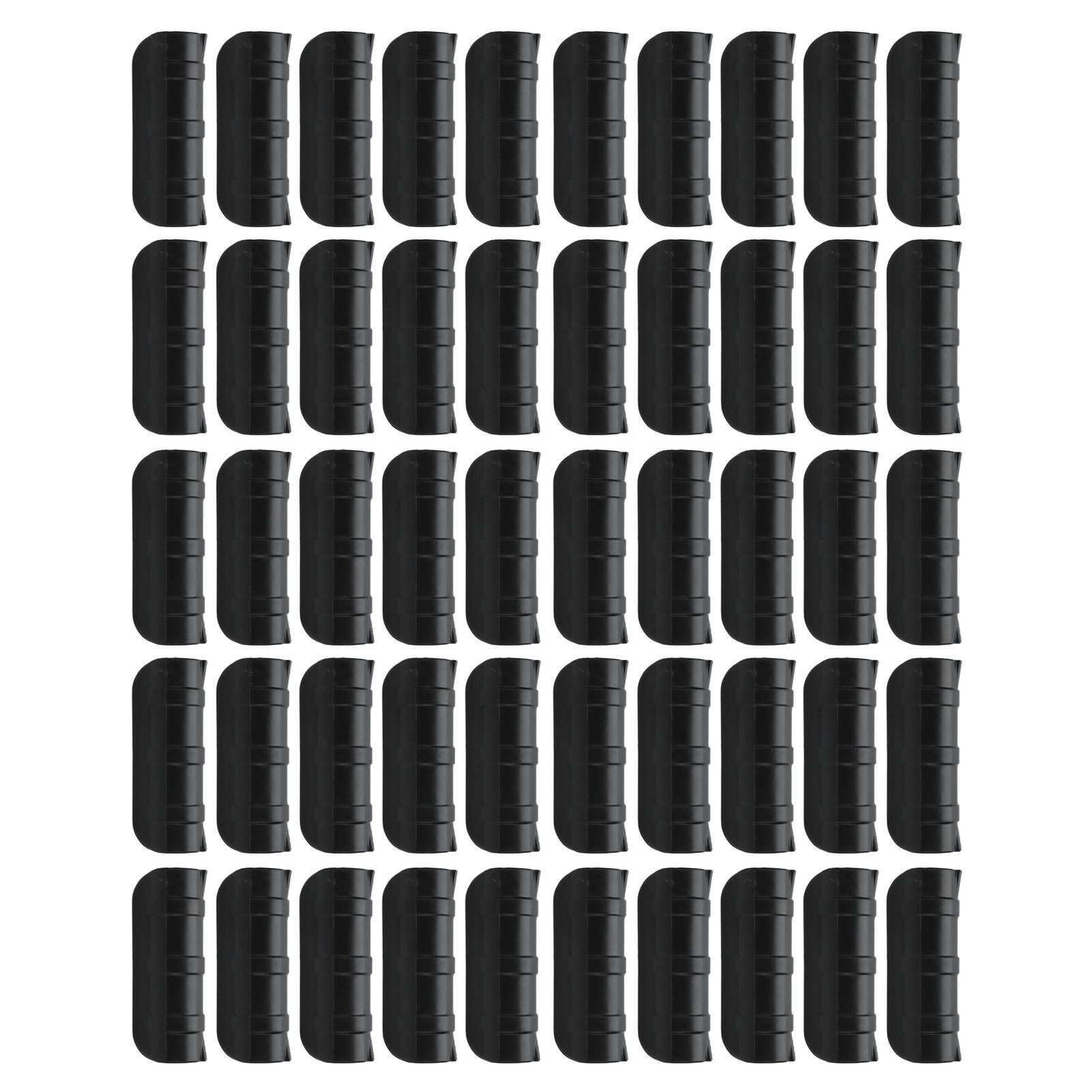 50PCS 10cm Greenhouse Film Clamp Heat Resistant Tube Clip Gardening Frame Pipe Clip for GardenBlack - Image 3
