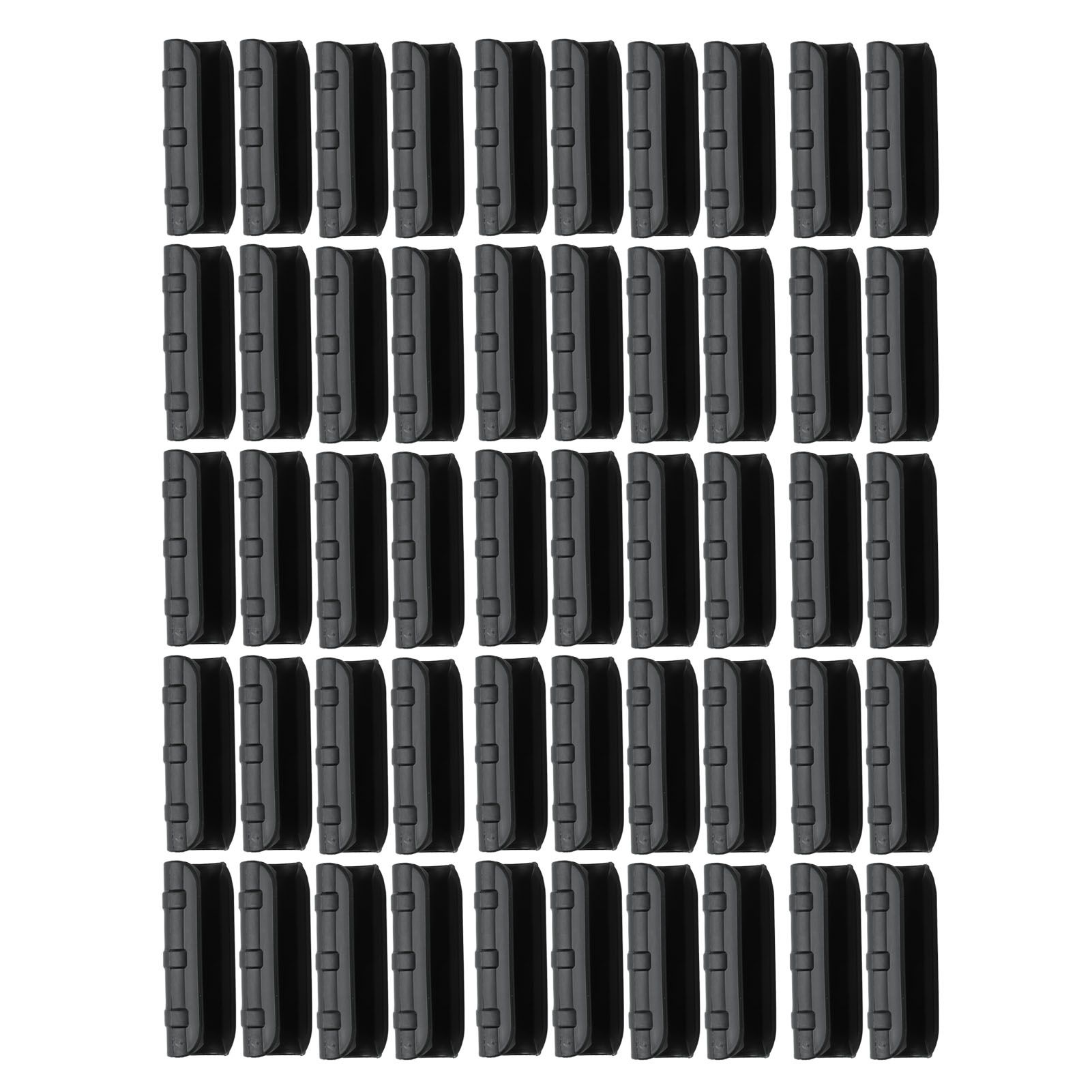 50PCS 10cm Greenhouse Film Clamp Heat Resistant Tube Clip Gardening Frame Pipe Clip for GardenBlack - Image 4