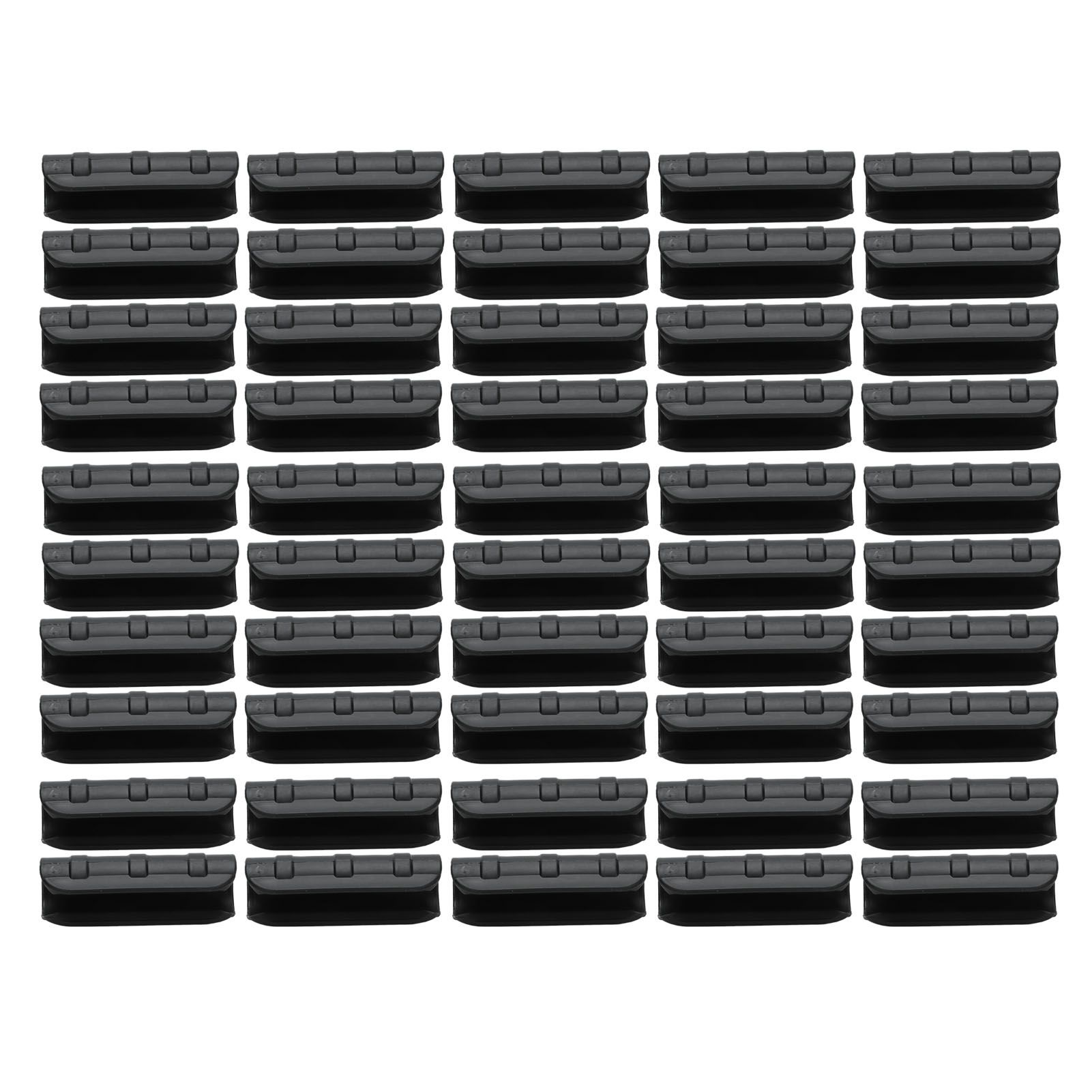50PCS 10cm Greenhouse Film Clamp Heat Resistant Tube Clip Gardening Frame Pipe Clip for GardenBlack - Image 5